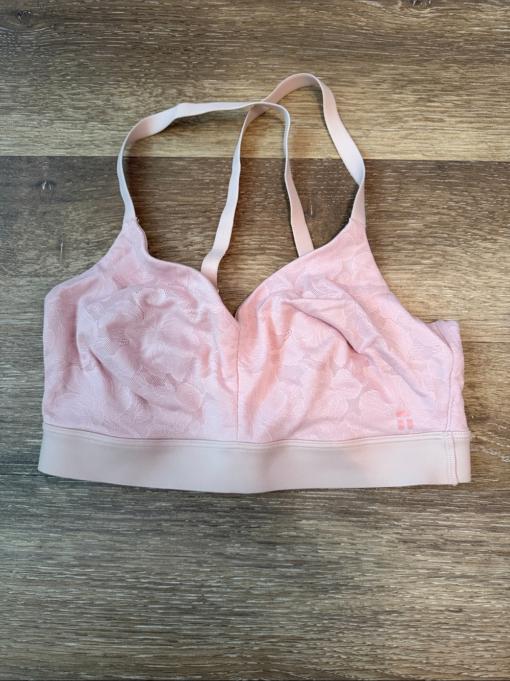 Tommy John Light Pink Lace Wireless Bralette
